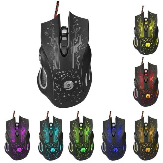 Hightech Gaming Mouse 2.4GHz Wired With Led Trend