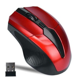 Hightech Mouse 2.4GHz Wireless Red