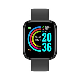 Smartband Y68 Waterproof IP67 Smartwatch Black