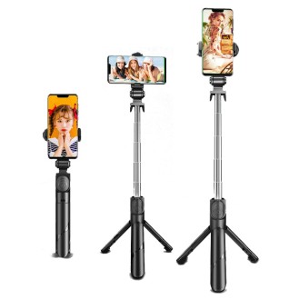 Tripod & Selfie Stick With Bluetooth Remote Control