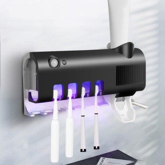 Automatic UV Toothbrush Holder Solar Energy Sterilizer