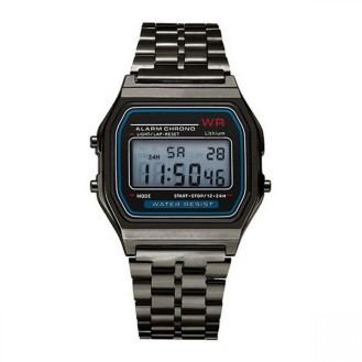 WR Watch Metallic Black