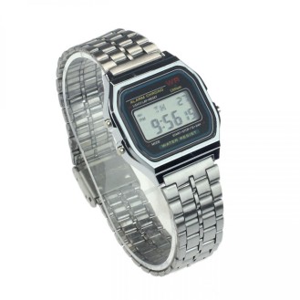 WR Watch Silver Metallic